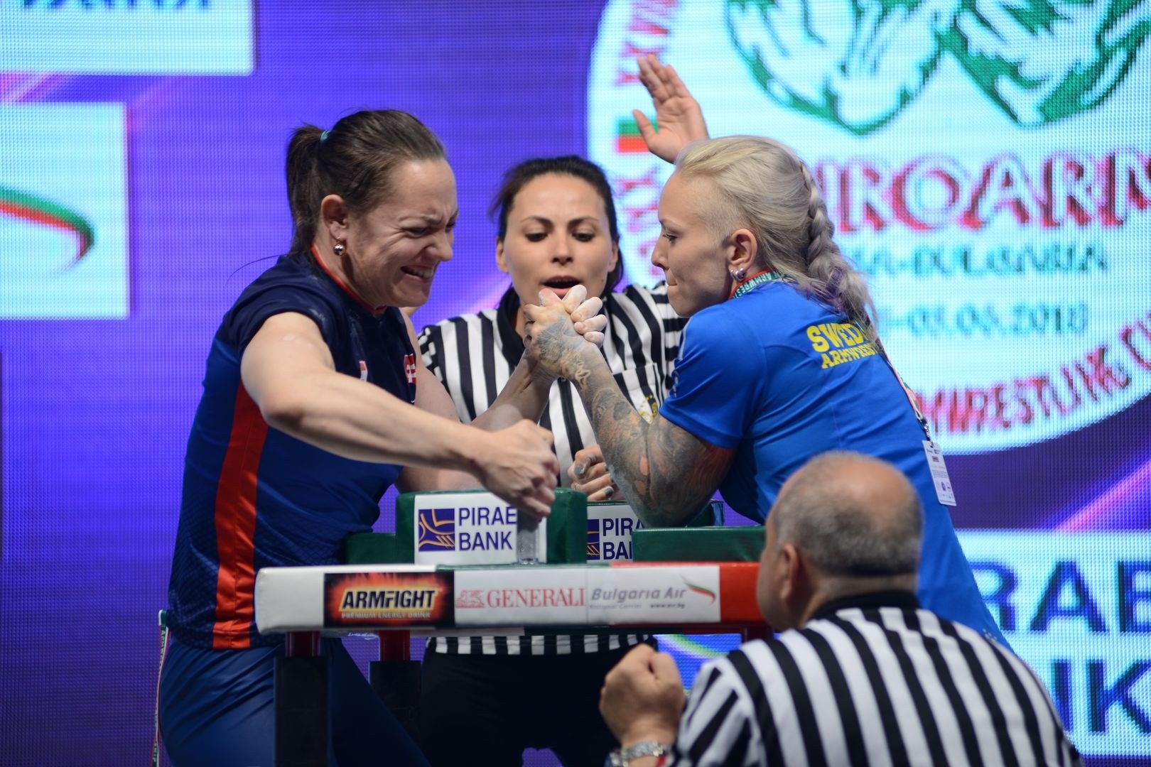 Euroarm2018 Day4 Seniors Left