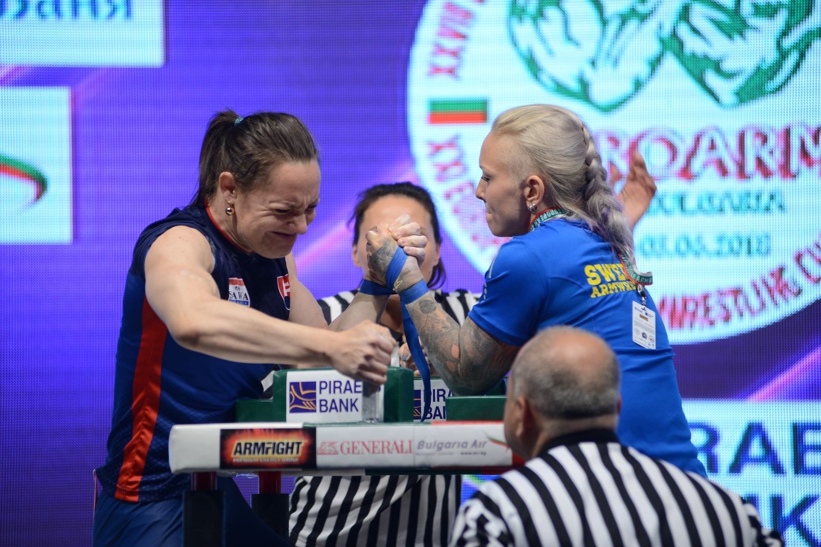 Euroarm2018 Day4 Seniors Left