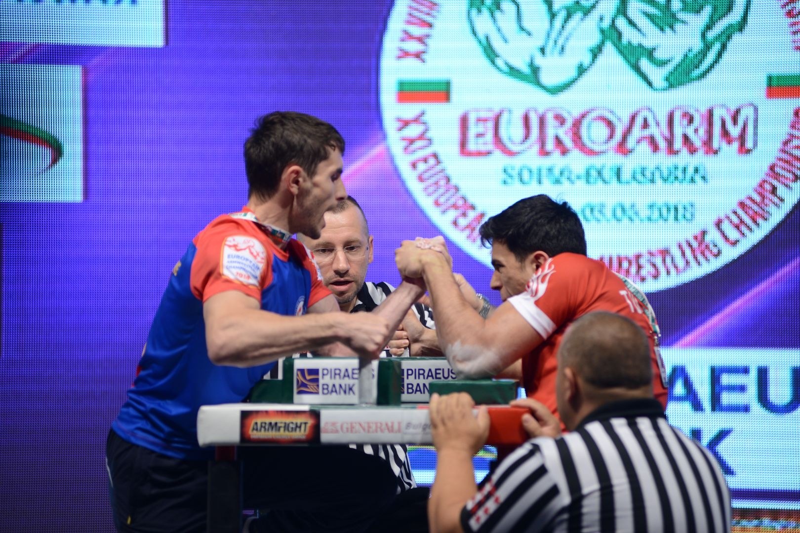 Euroarm2018 Day4 Seniors Left