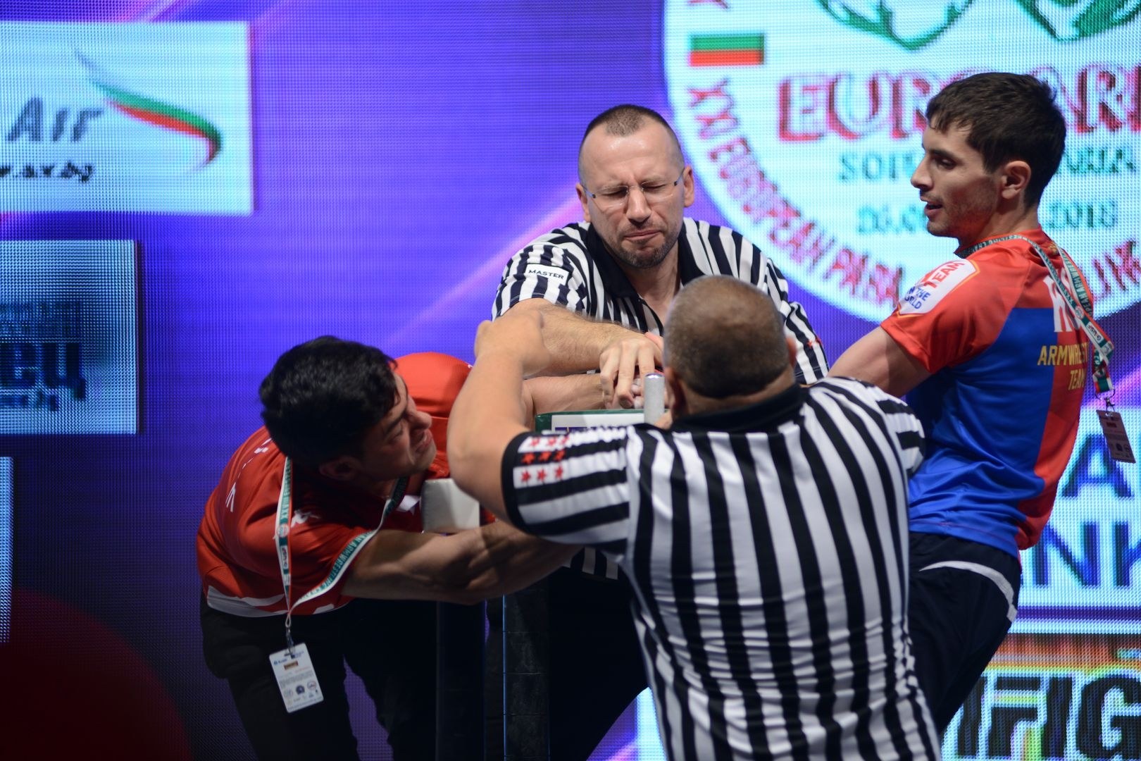 Euroarm2018 Day4 Seniors Left