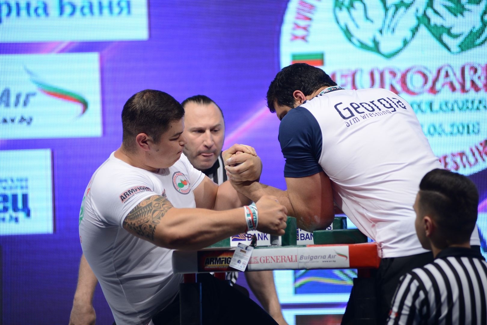 Euroarm2018 Day4 Seniors Left