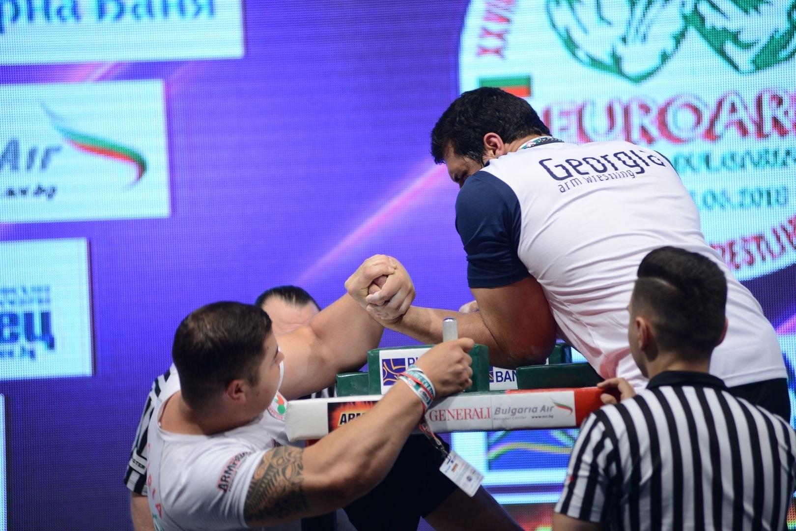 Euroarm2018 Day4 Seniors Left