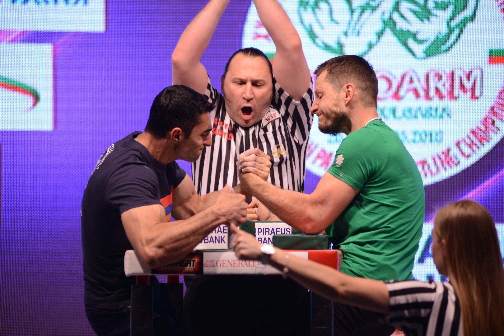 Euroarm2018 Day4 Seniors Left