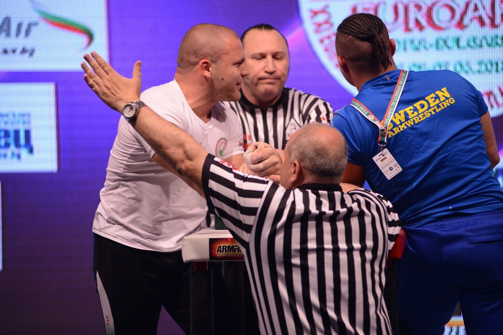 Euroarm2018 Day4 Seniors Left