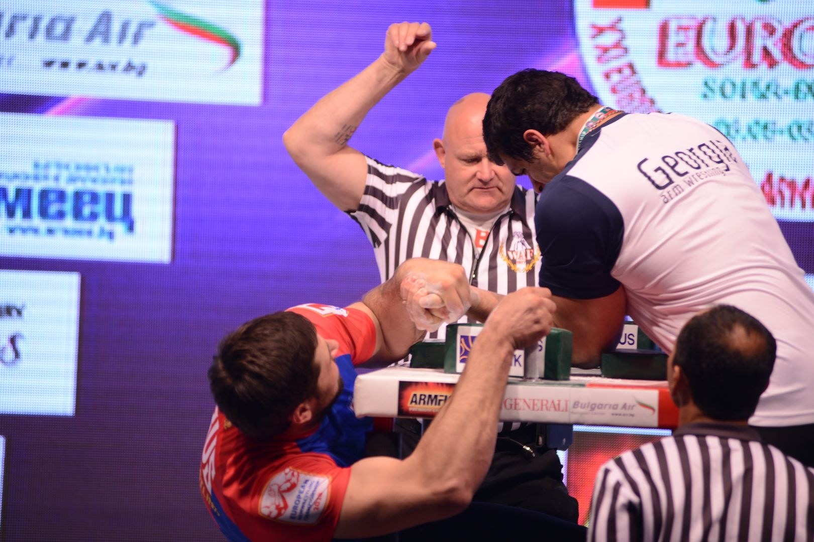 Euroarm2018 Day4 Seniors Left