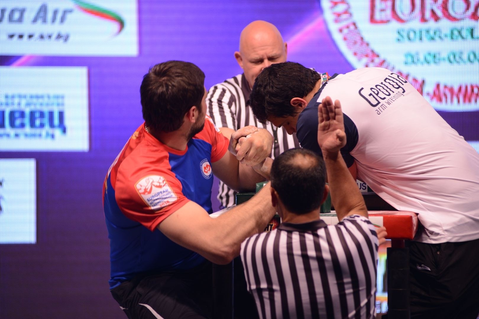 Euroarm2018 Day4 Seniors Left