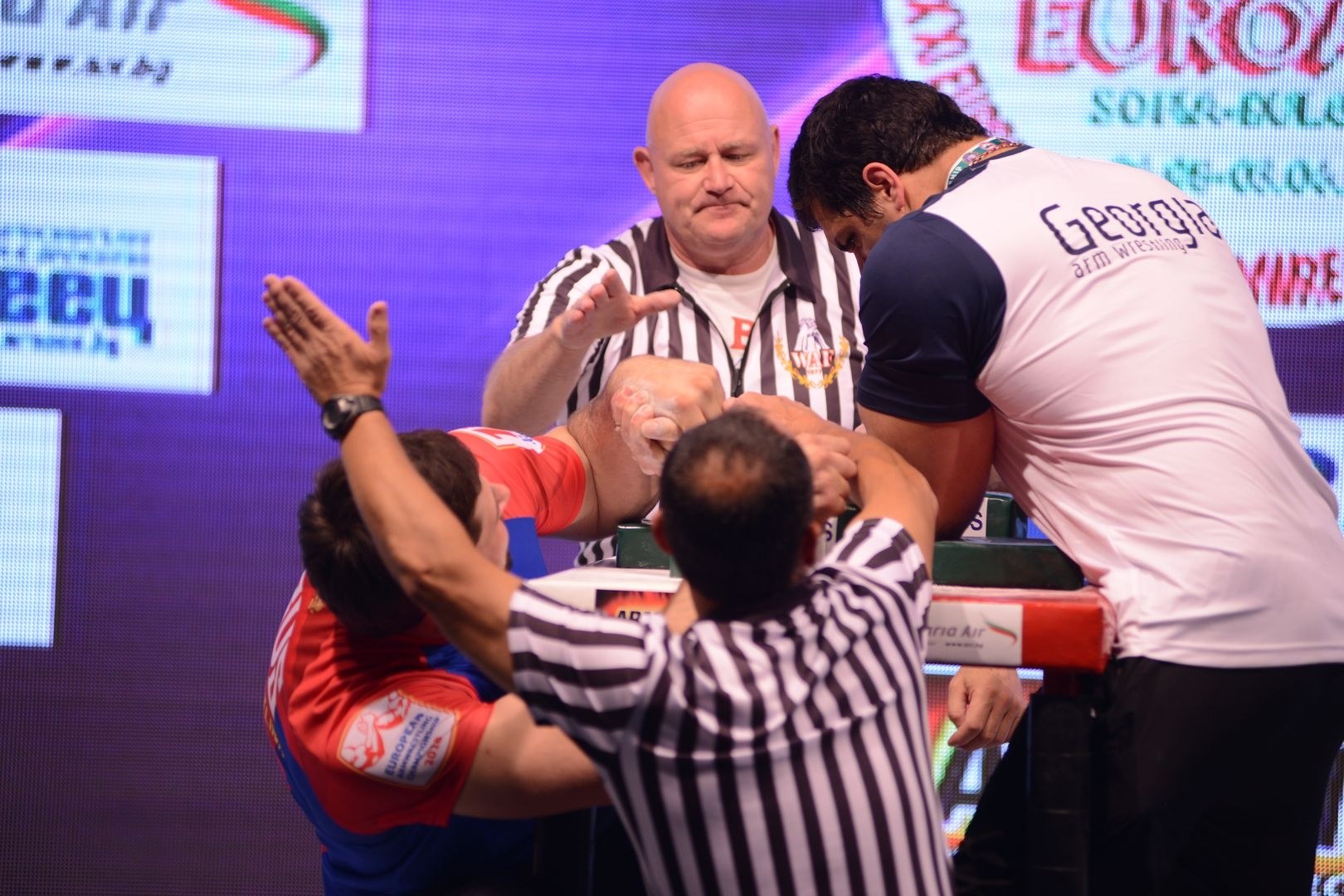 Euroarm2018 Day4 Seniors Left