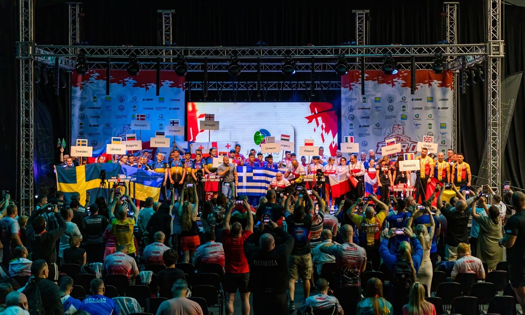 European Armwrestling Championship 2024 Left Hand Day