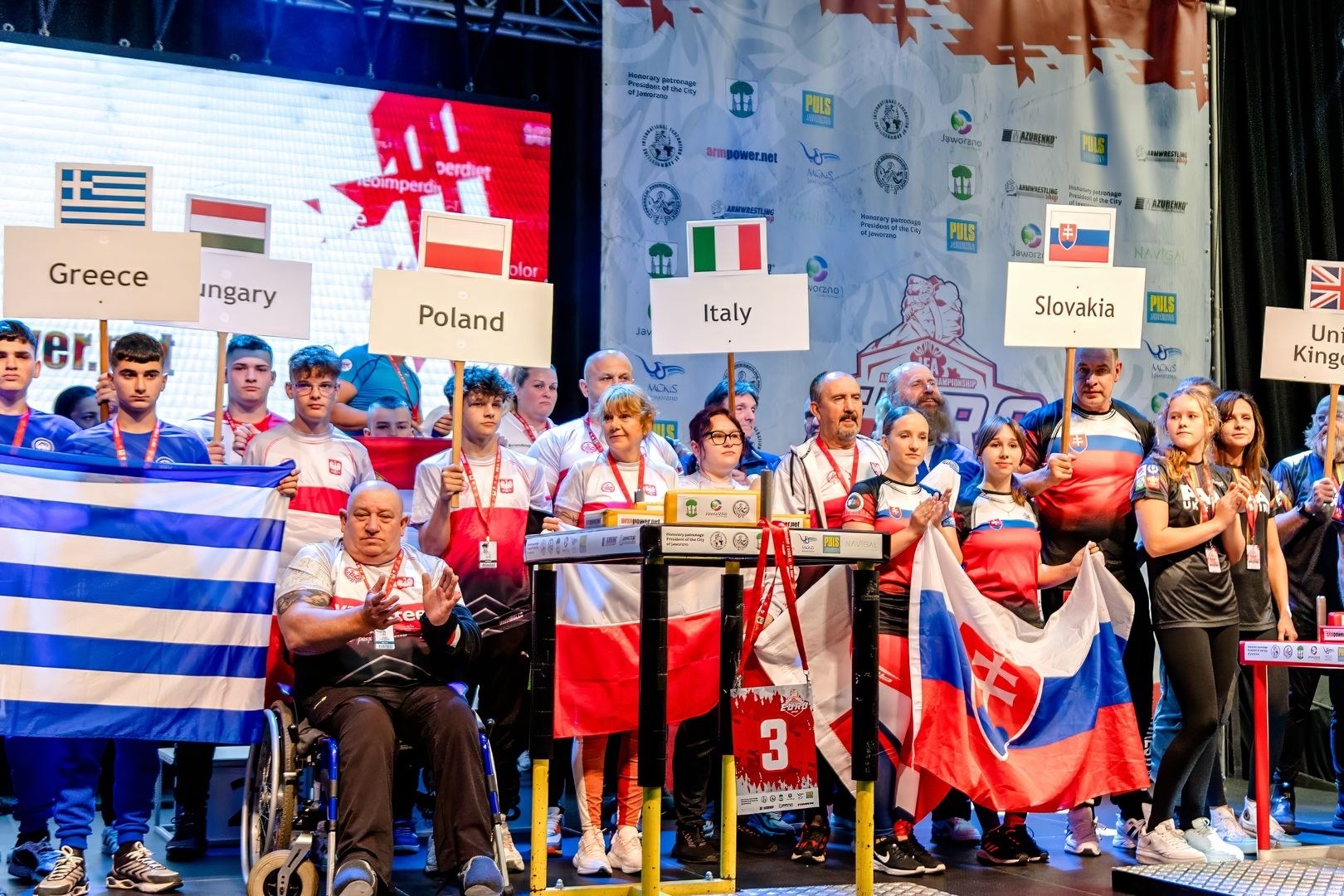 European Armwrestling Championship 2024 Left Hand Day