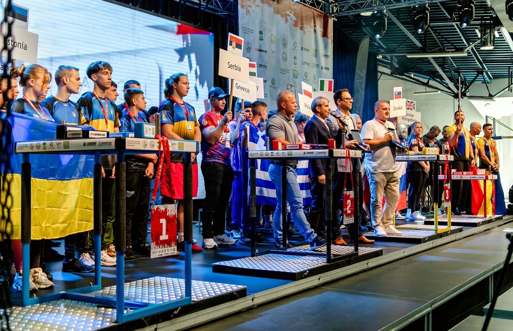 European Armwrestling Championship 2024 Left Hand Day