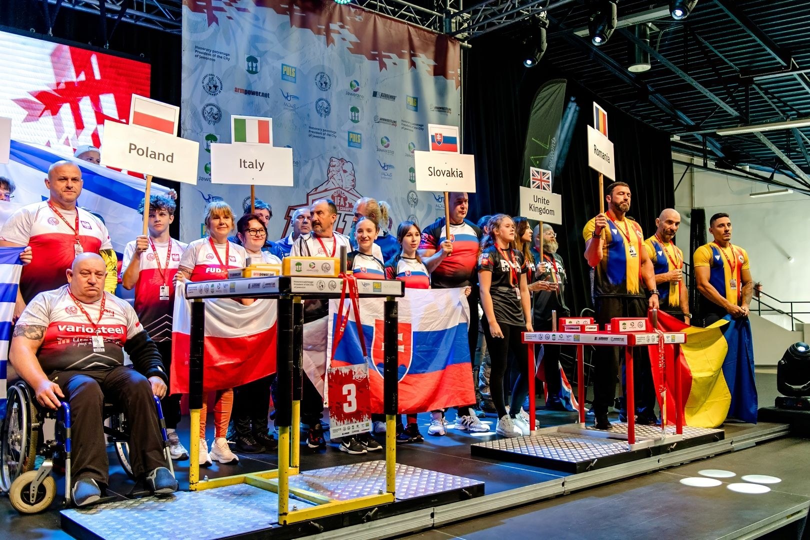 European Armwrestling Championship 2024 Left Hand Day