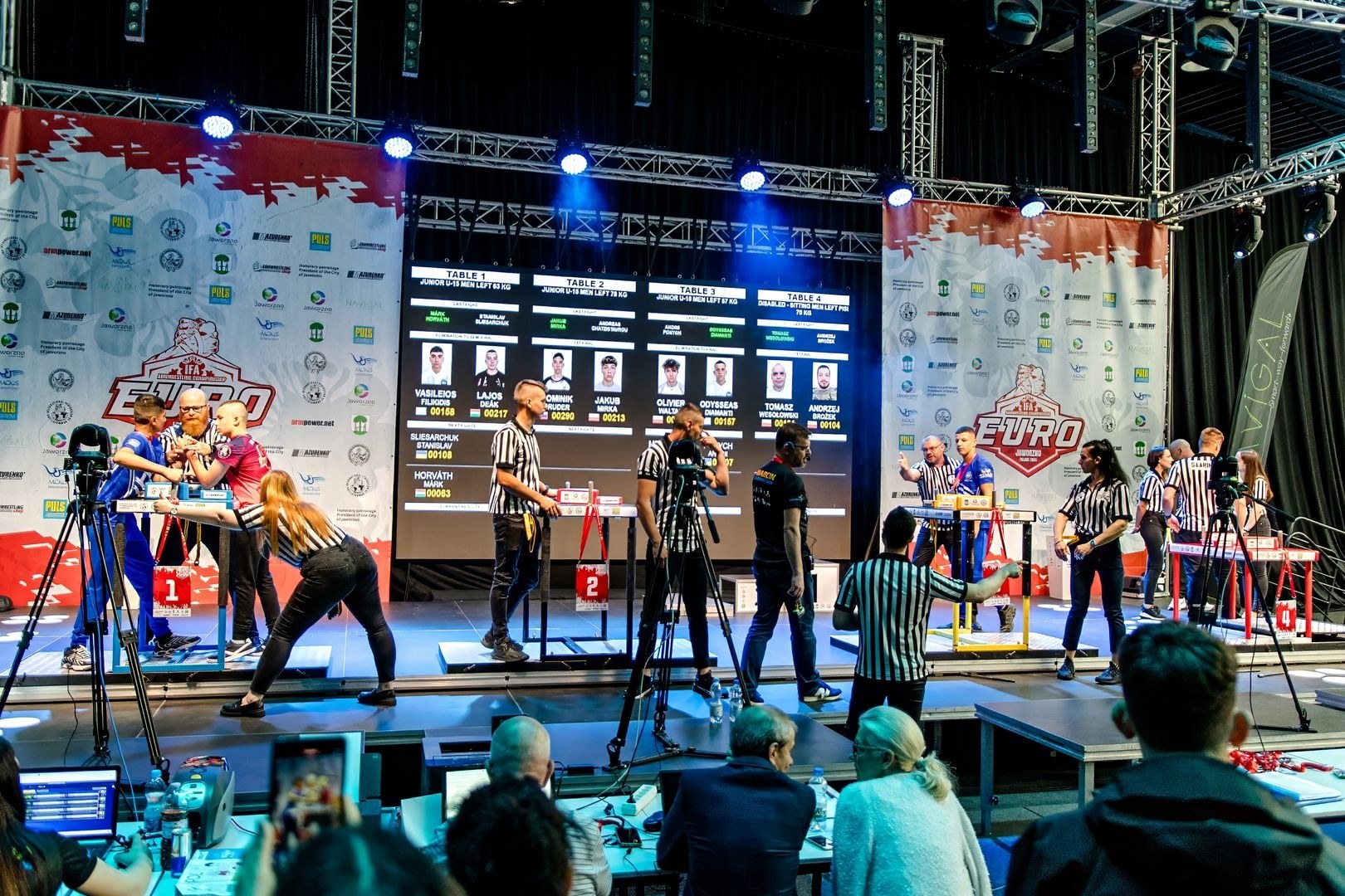 European Armwrestling Championship 2024 Left Hand Day