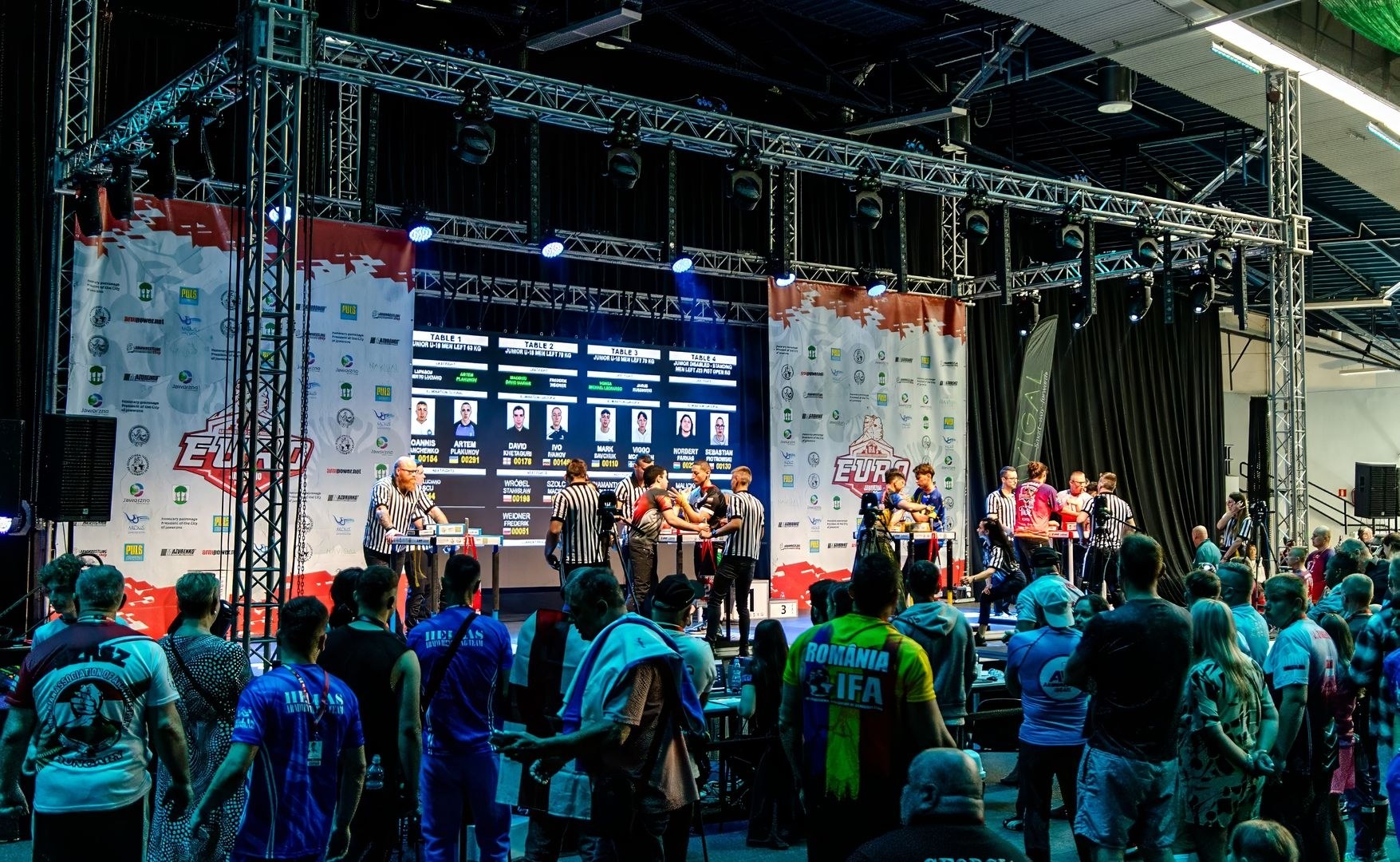 European Armwrestling Championship 2024 Left Hand Day