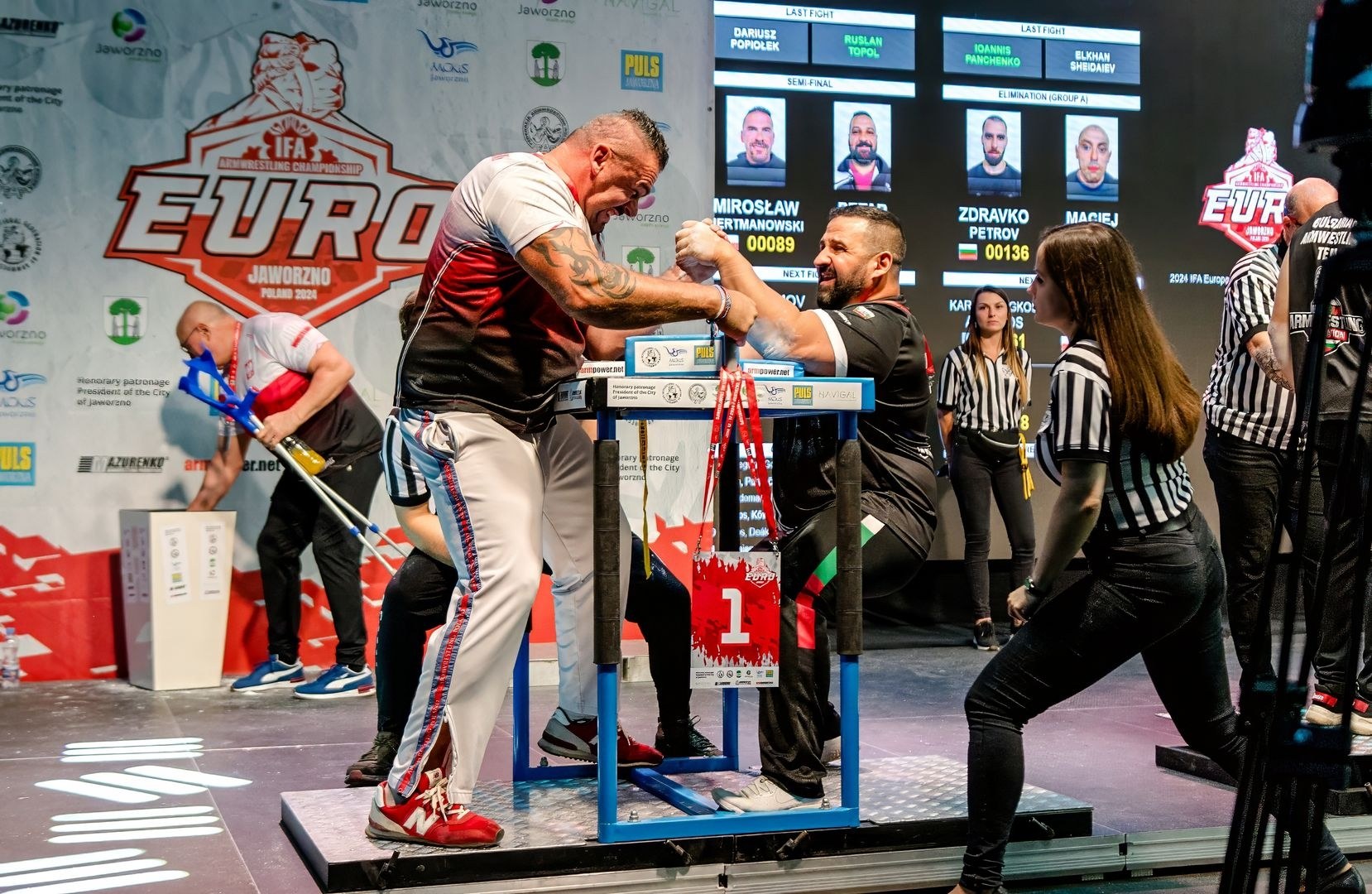 European Armwrestling Championship 2024 Left Hand Day