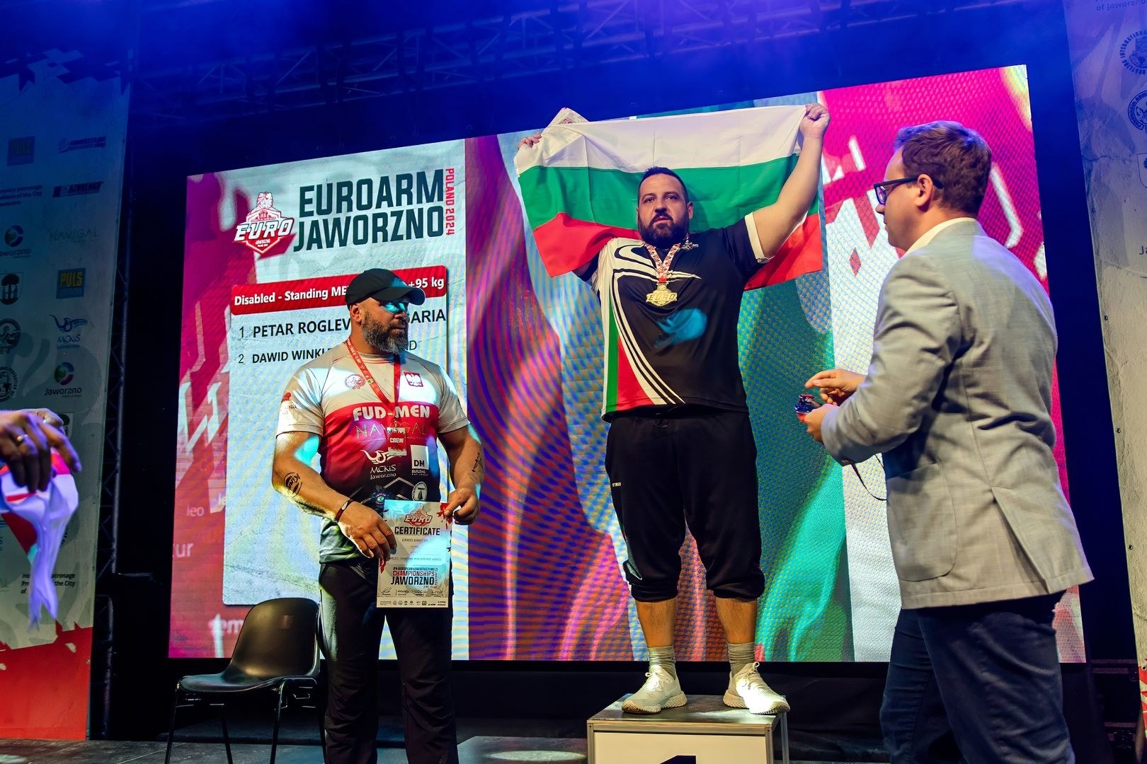 European Armwrestling Championship 2024 Left Hand Day