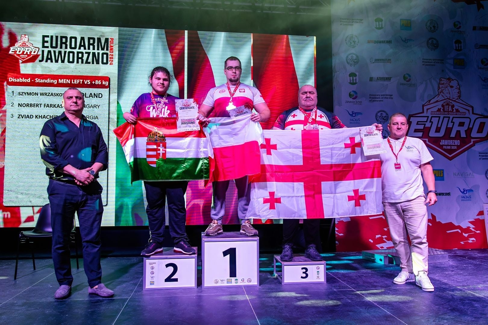 European Armwrestling Championship 2024 Left Hand Day