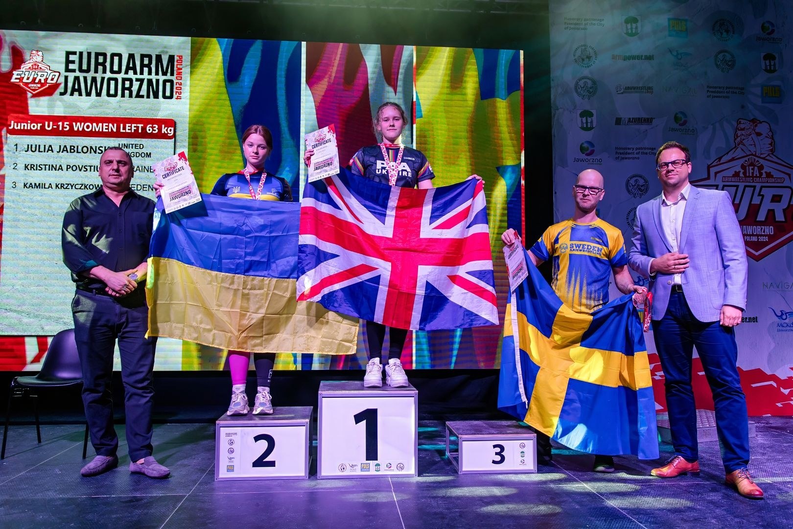 European Armwrestling Championship 2024 Left Hand Day