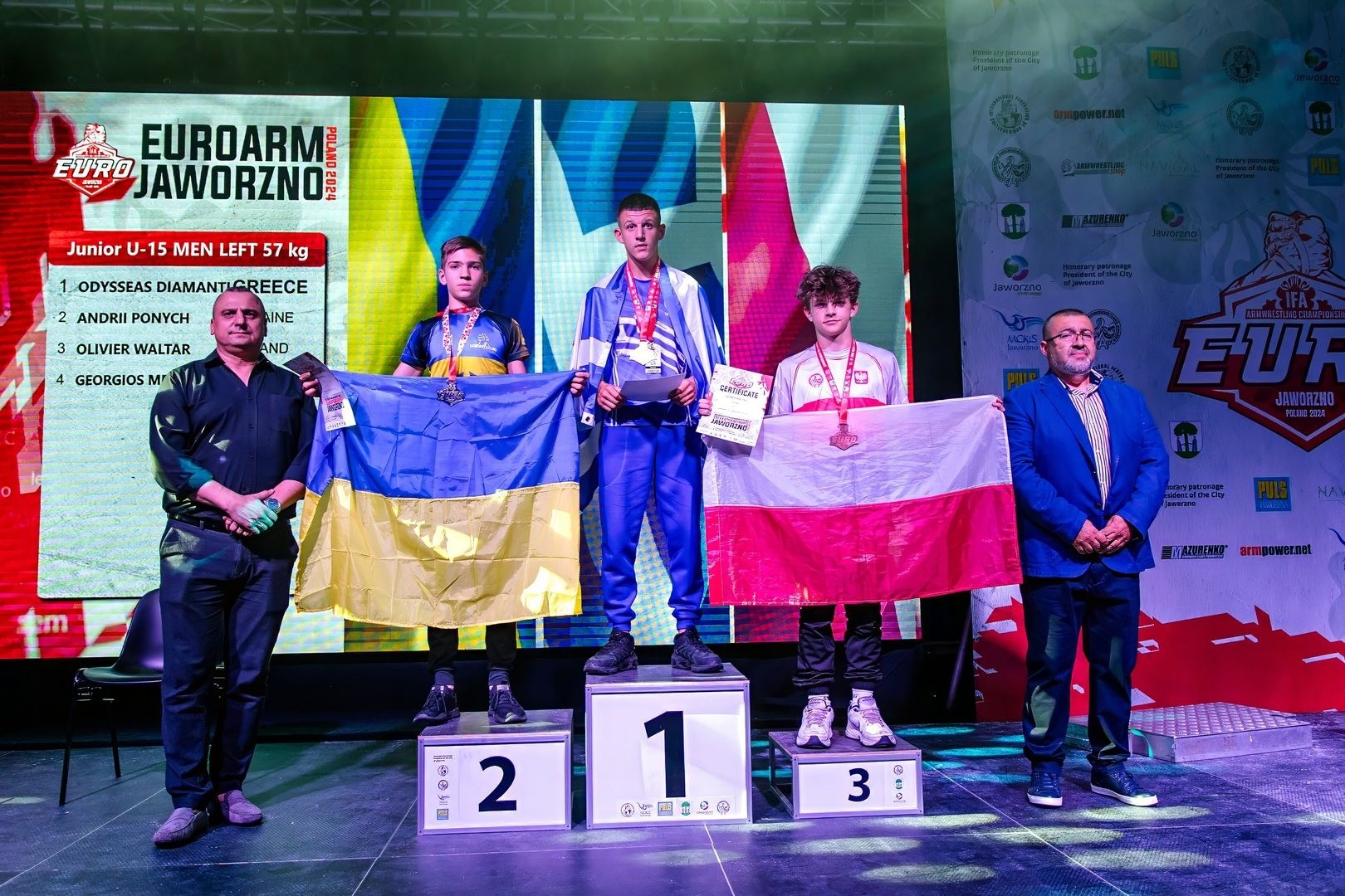 European Armwrestling Championship 2024 Left Hand Day