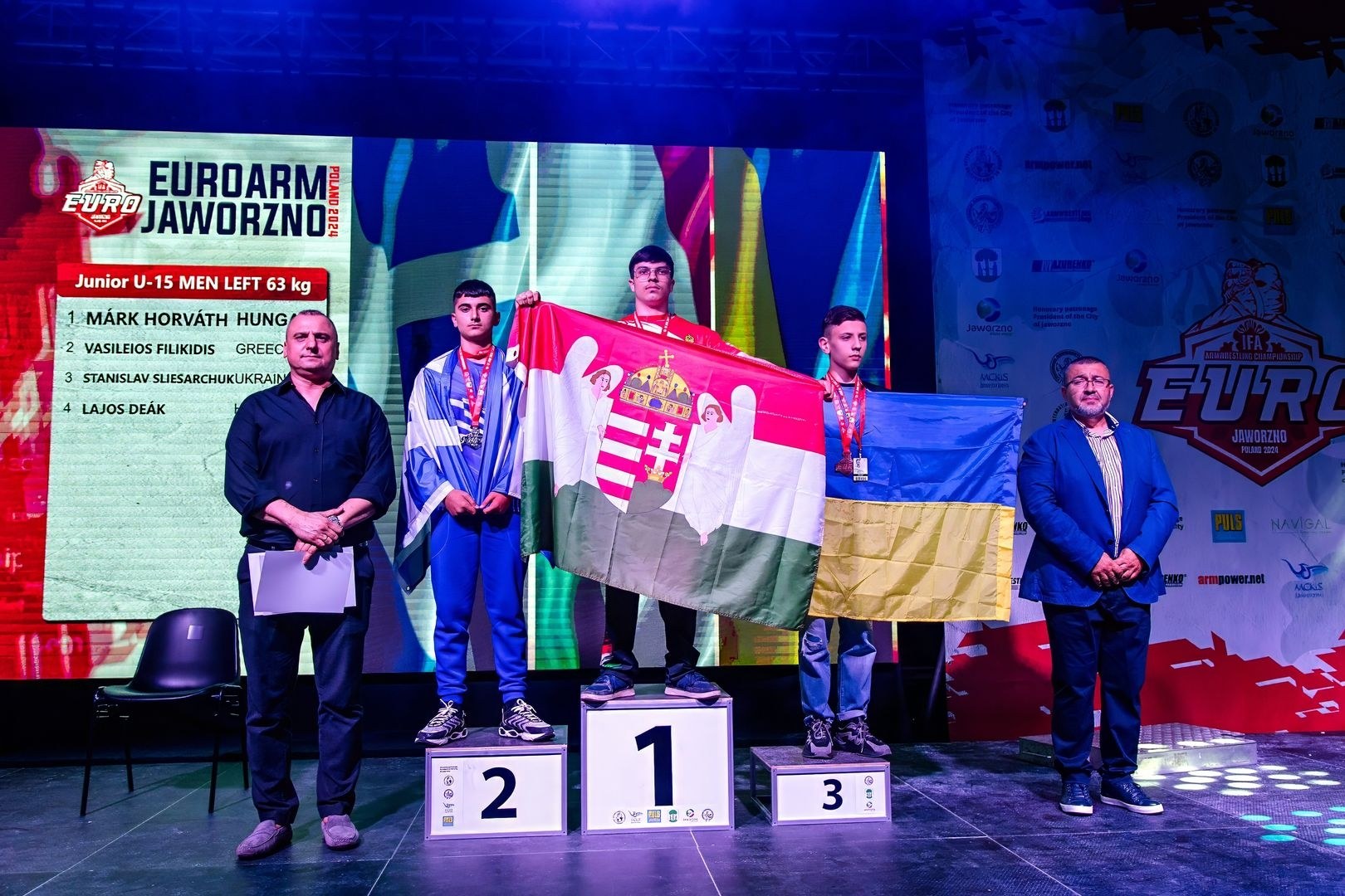 European Armwrestling Championship 2024 Left Hand Day