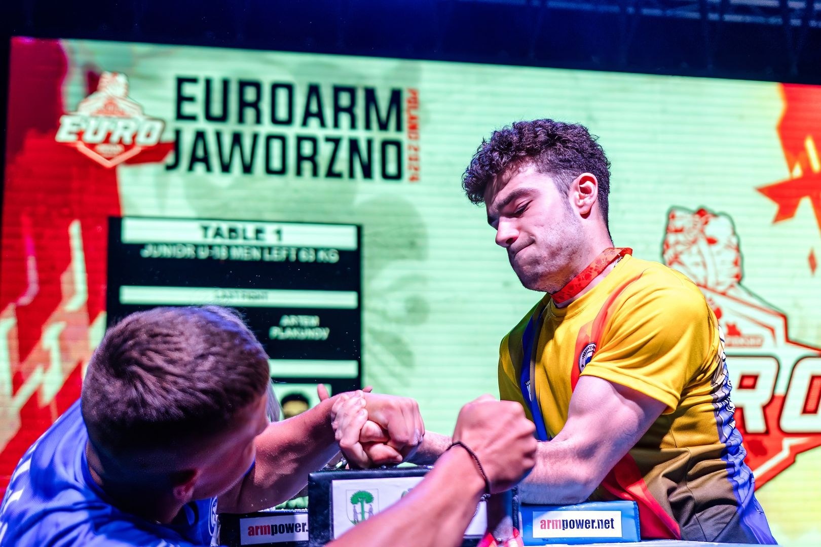 European Armwrestling Championship 2024 Left Hand Day
