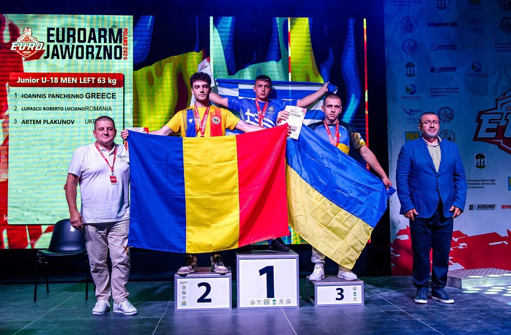 European Armwrestling Championship 2024 Left Hand Day