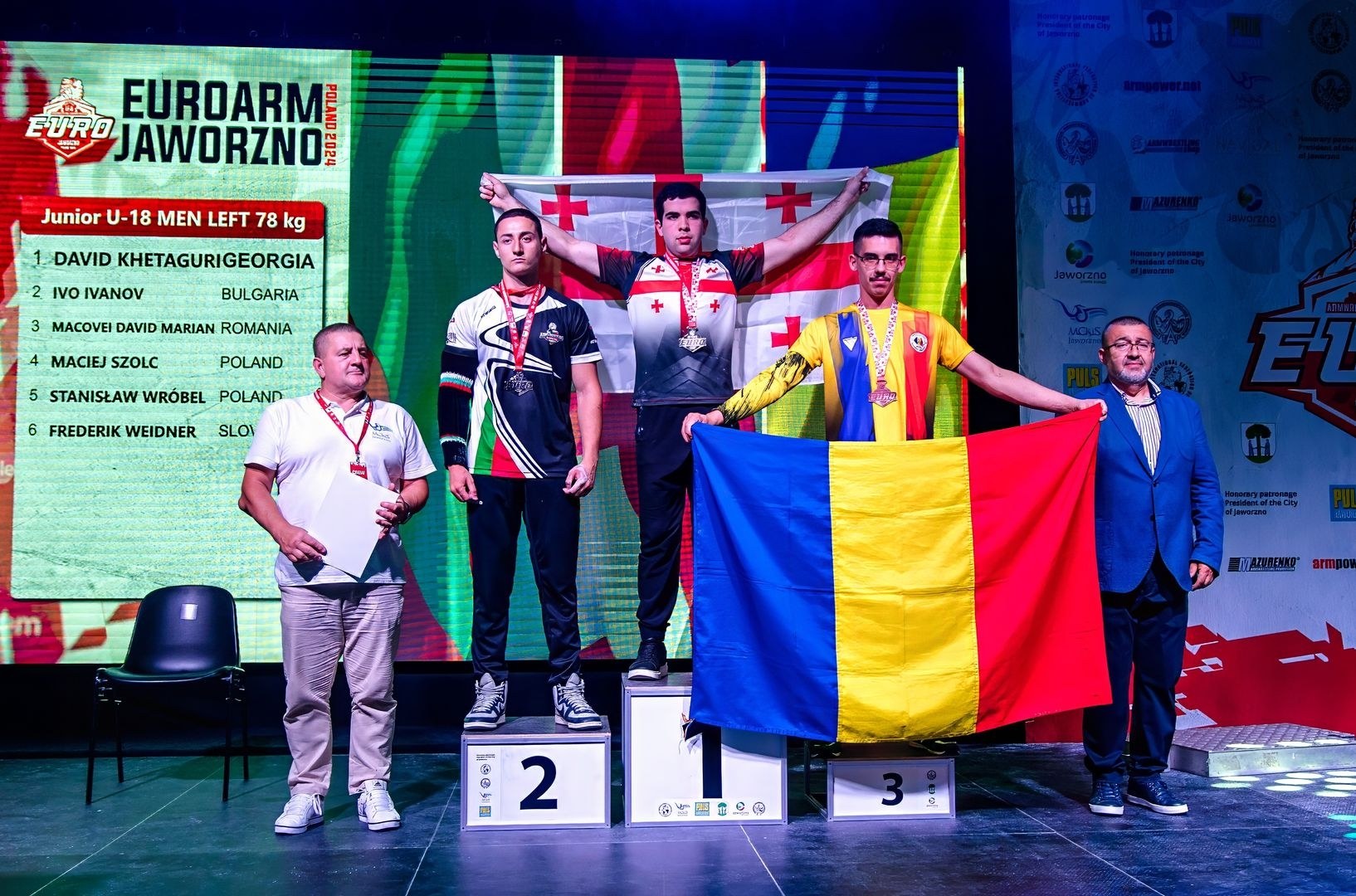 European Armwrestling Championship 2024 Left Hand Day