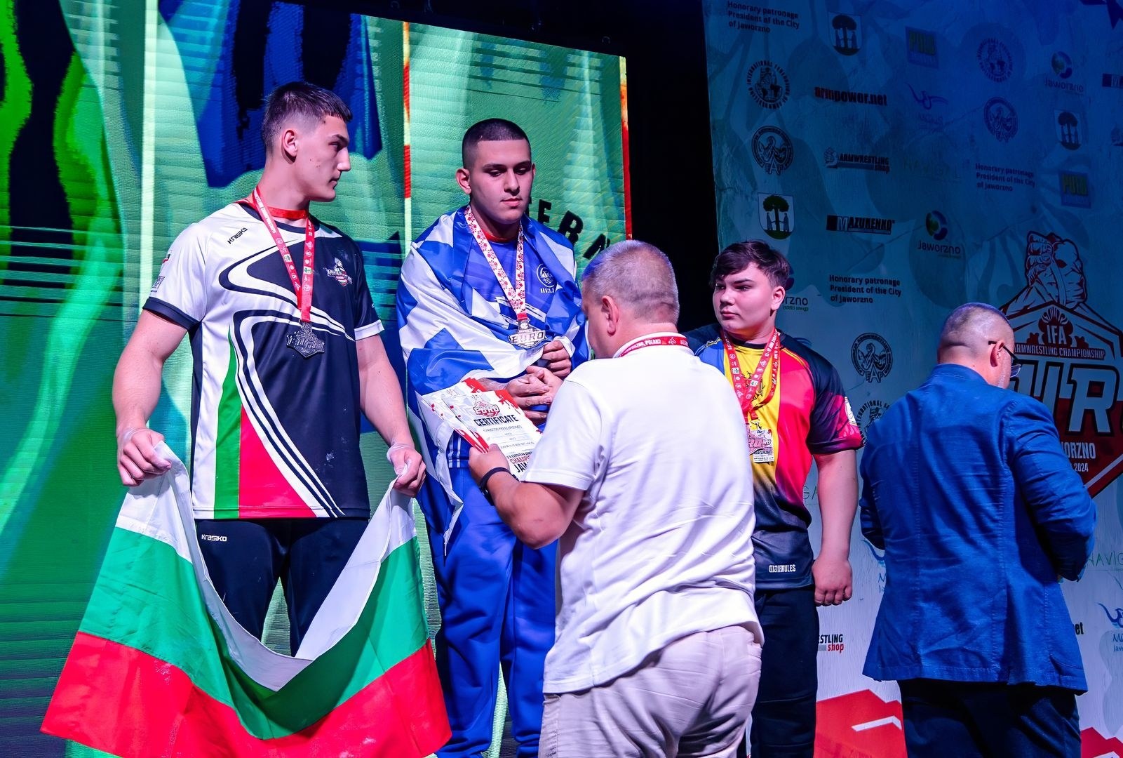 European Armwrestling Championship 2024 Left Hand Day