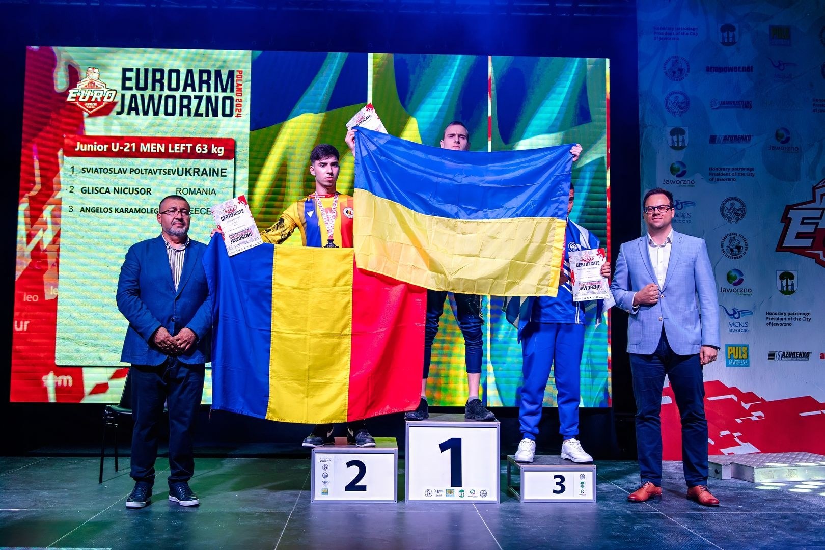 European Armwrestling Championship 2024 Left Hand Day