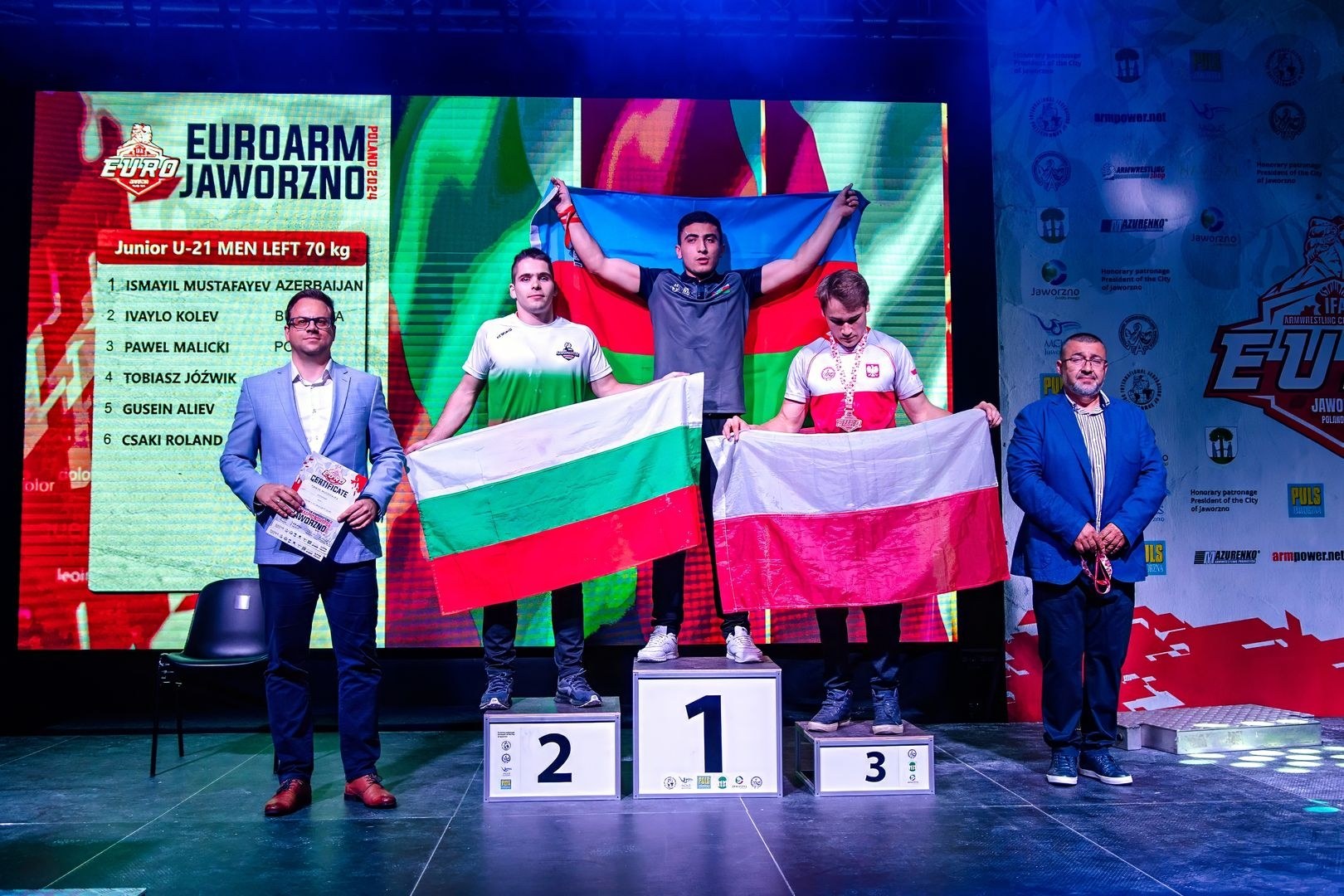 European Armwrestling Championship 2024 Left Hand Day