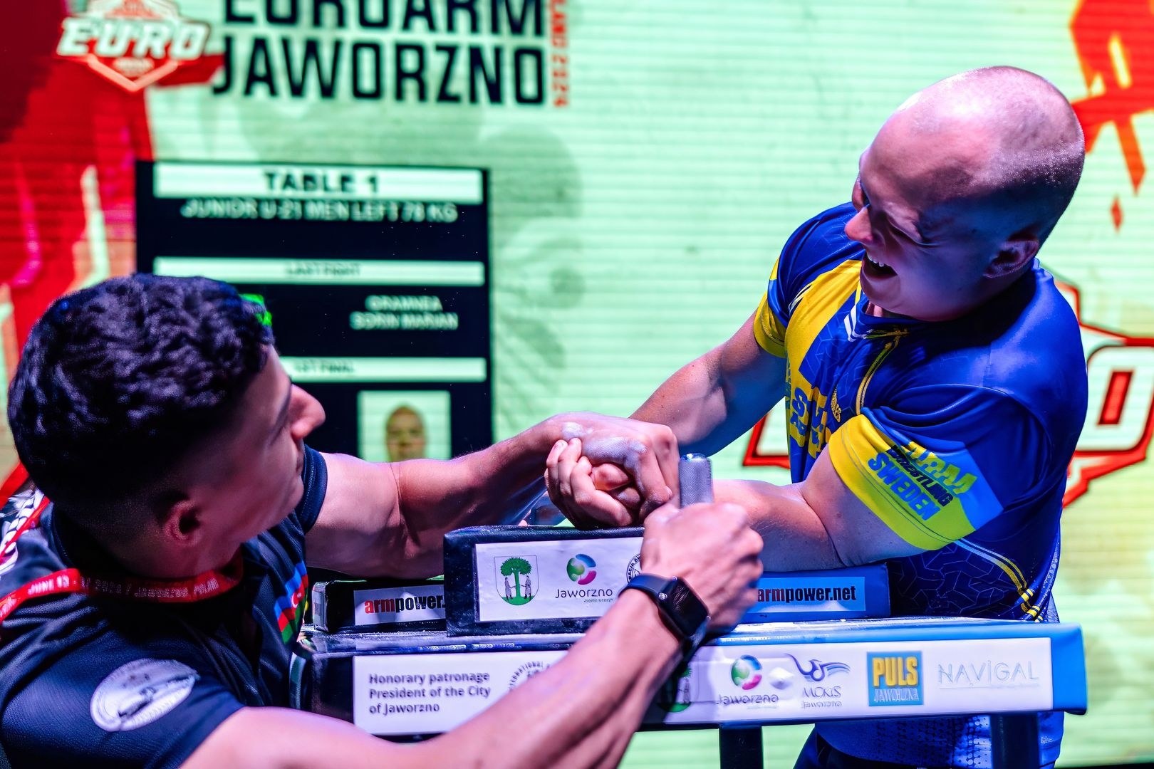 European Armwrestling Championship 2024 Left Hand Day