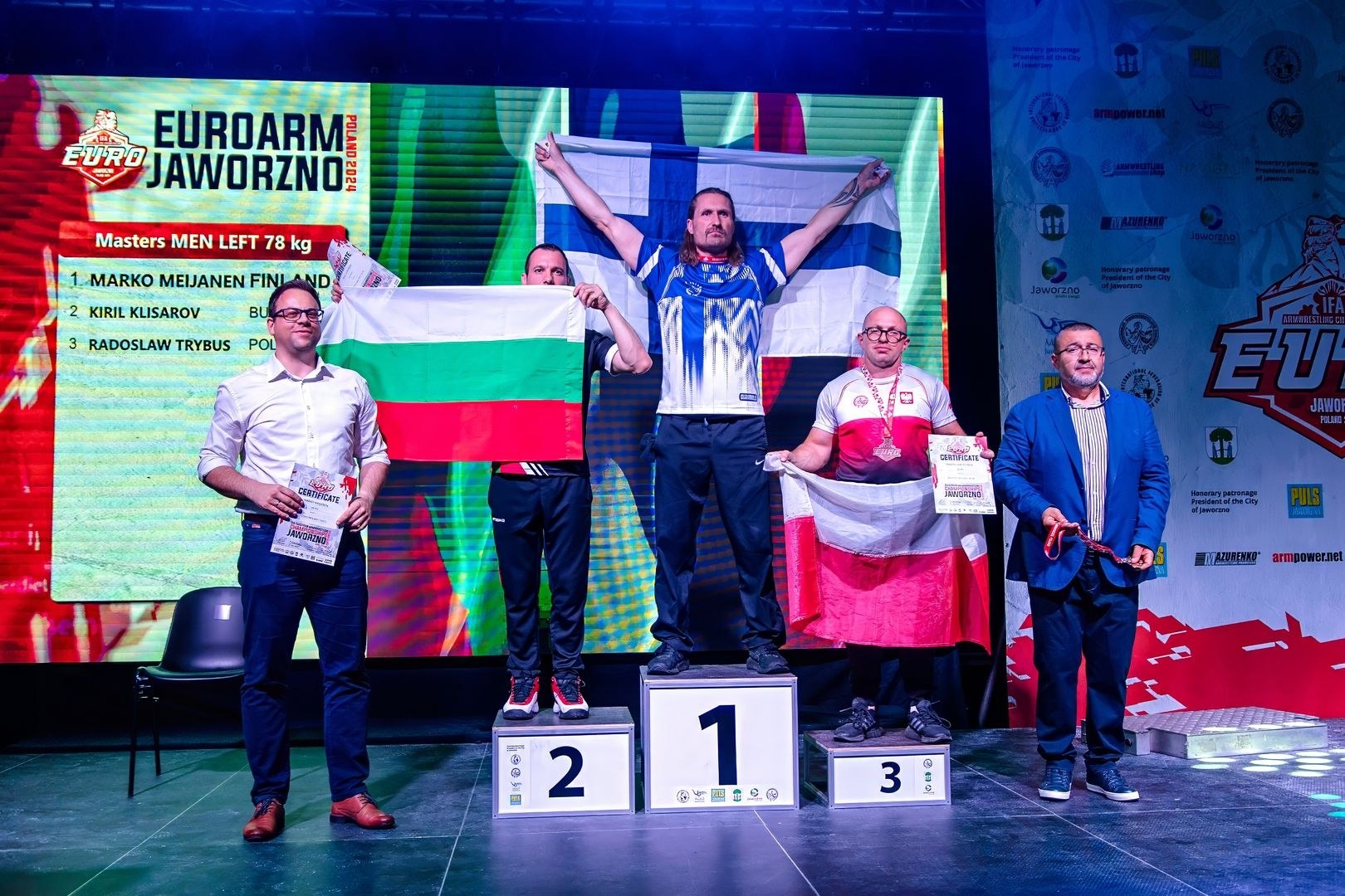 European Armwrestling Championship 2024 Left Hand Day