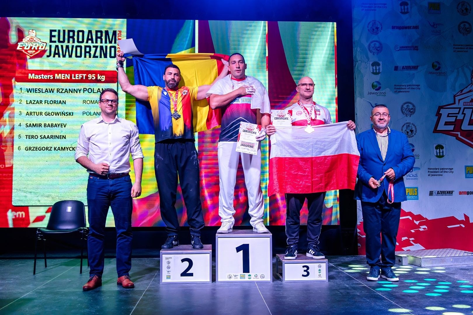 European Armwrestling Championship 2024 Left Hand Day