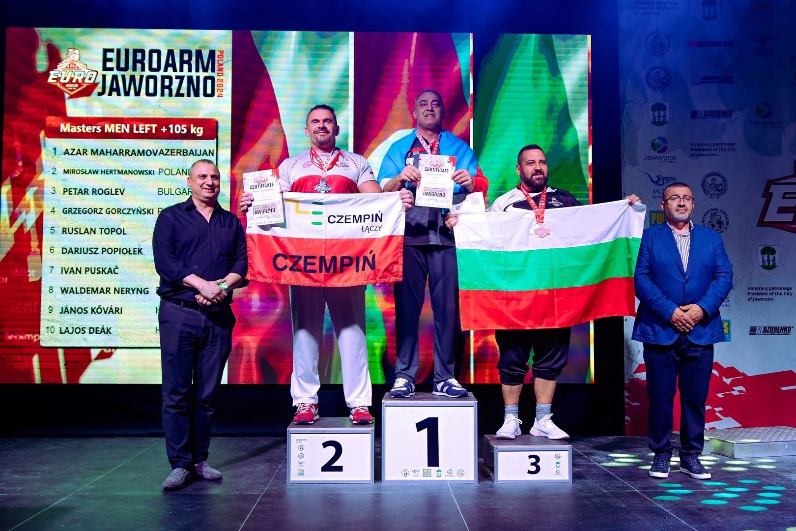 European Armwrestling Championship 2024 Left Hand Day