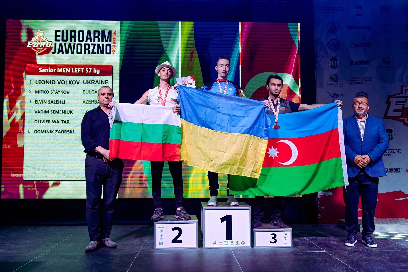 European Armwrestling Championship 2024 Left Hand Day