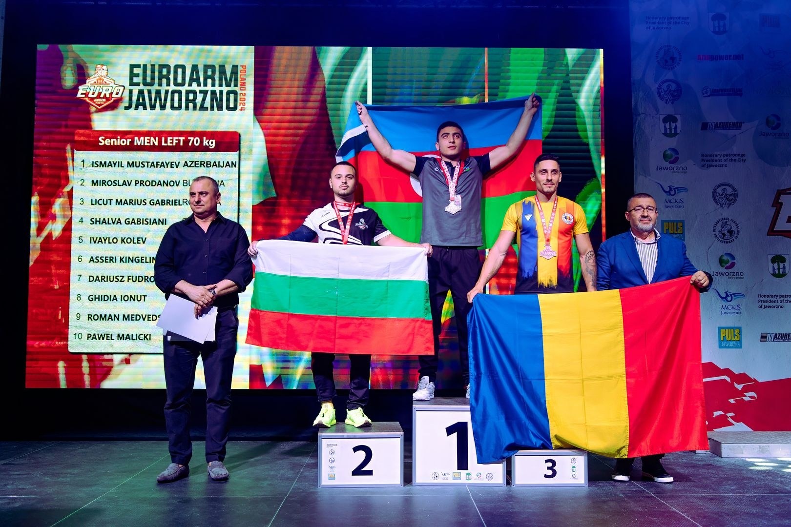 European Armwrestling Championship 2024 Left Hand Day