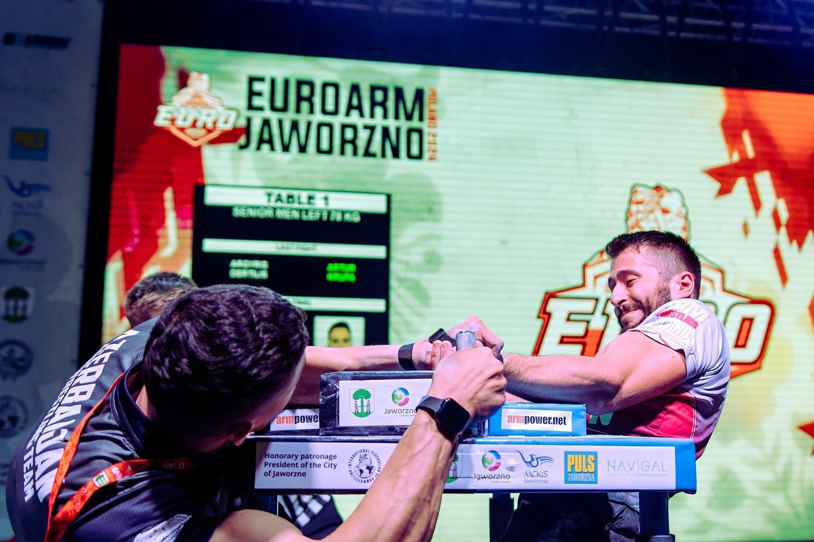 European Armwrestling Championship 2024 Left Hand Day