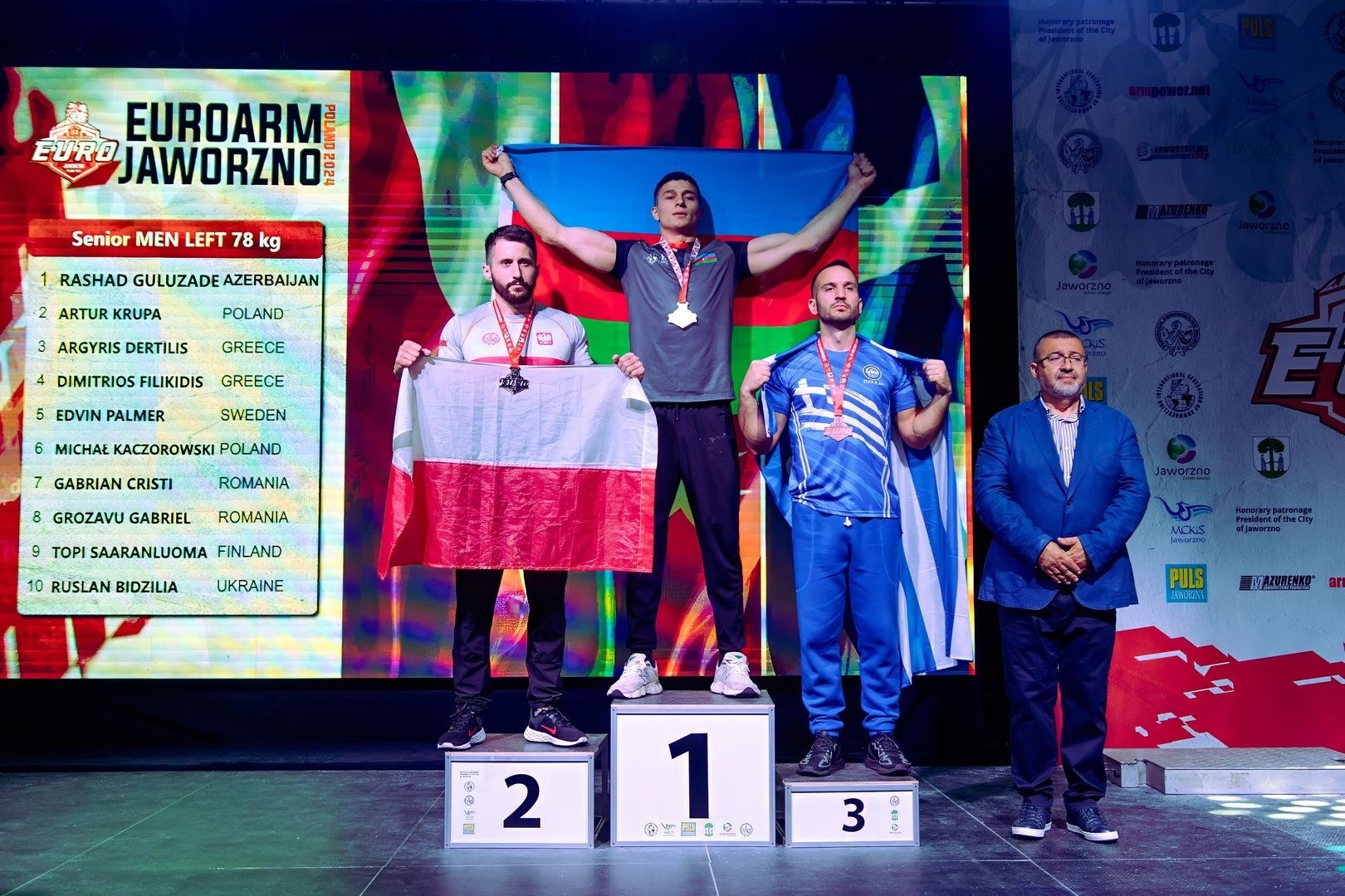 European Armwrestling Championship 2024 Left Hand Day