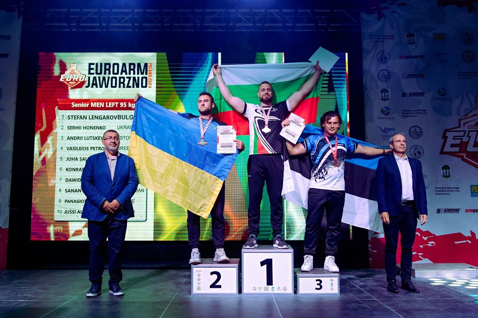 European Armwrestling Championship 2024 Left Hand Day