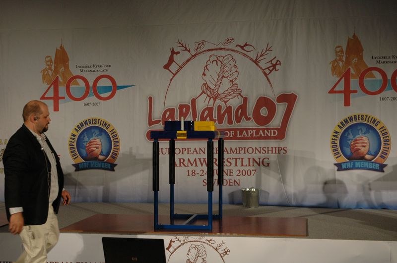 European Armwrestling Championships 2007 Day