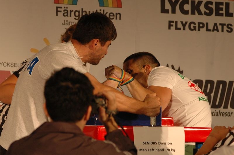 European Armwrestling Championships 2007 Day