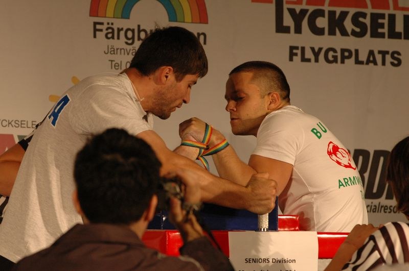 European Armwrestling Championships 2007 Day