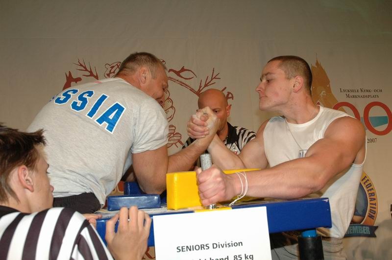 European Armwrestling Championships 2007 Day