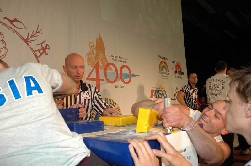 European Armwrestling Championships 2007 Day