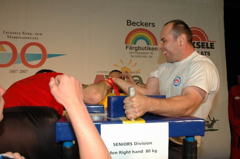 European Armwrestling Championships 2007 Day