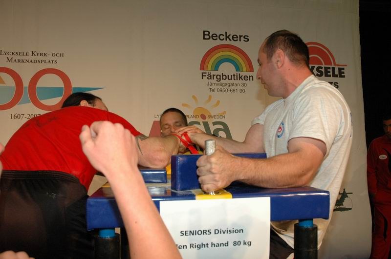 European Armwrestling Championships 2007 Day