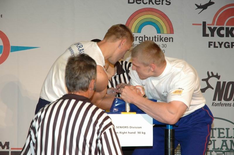 European Armwrestling Championships 2007 Day