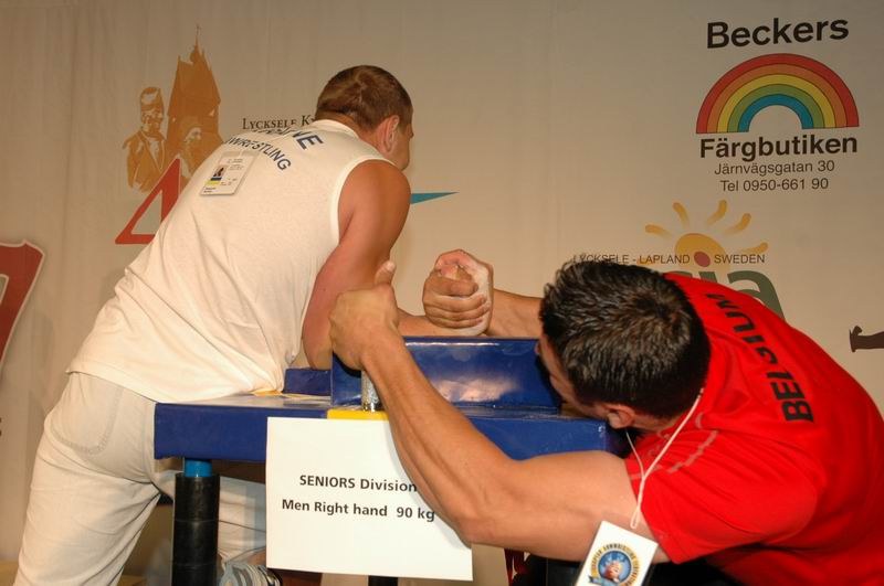 European Armwrestling Championships 2007 Day