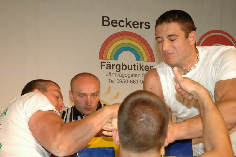 European Armwrestling Championships 2007 Day
