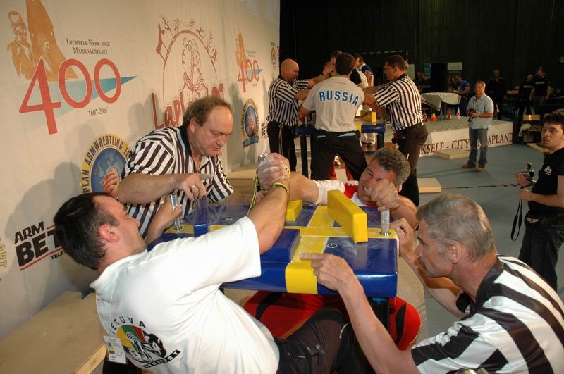 European Armwrestling Championships 2007 Day