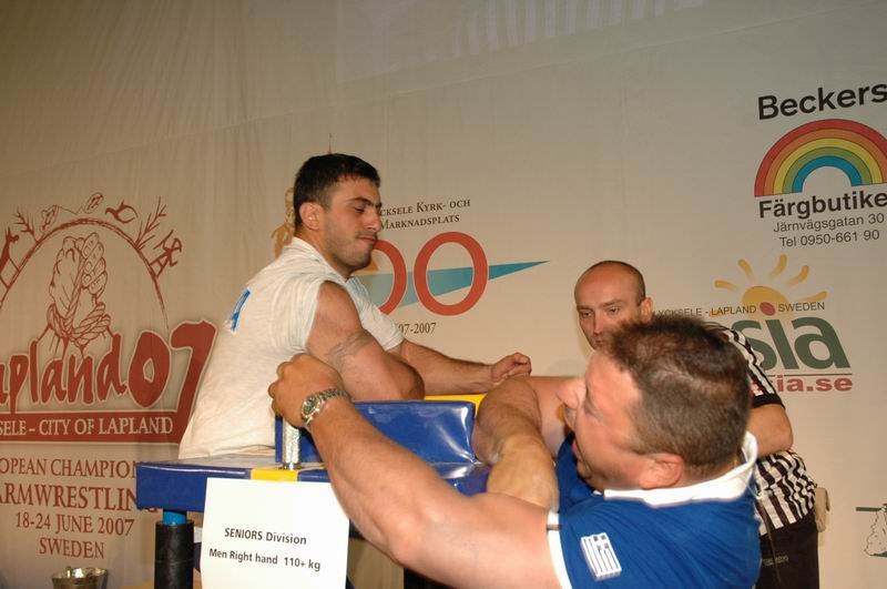 European Armwrestling Championships 2007 Day